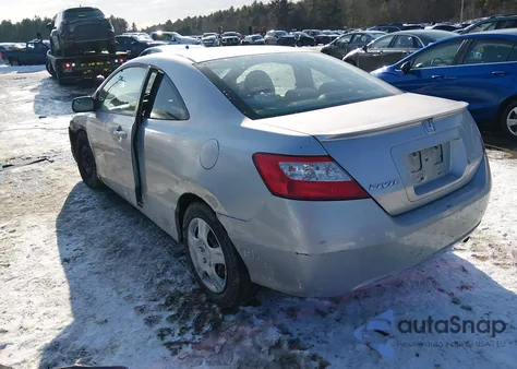 2008 Honda Civic Lx z USA, uszkodzony, nr VIN 2HGFG12668H503635